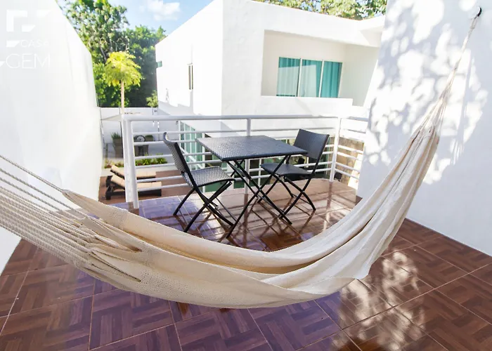 Acomodação com café da manhã  Casa Gem Playa del Carmen